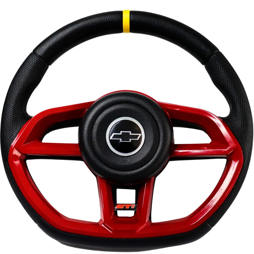 Volante GTI Corsa Wind Corsa Classic Celta Kadett Monza Gm (com cubo)