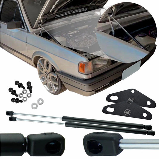 Kit de Instalação Amortecedor de Capô - Volkswagen Gol/Saveiro/Parati/Voyage (Quadrados 1991 a 1997)