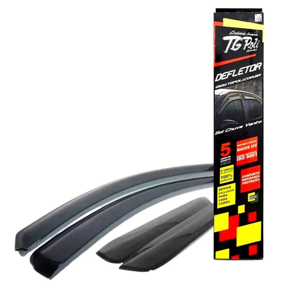 Calha de Chuva Defletor Slim Corsa Wind, Hatch, Wagon, Sedan e Classic 1994 a 2016