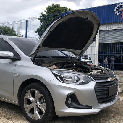 Kit Adaptação Amortecedor Capô - Chevrolet Onix 2018 em diante
