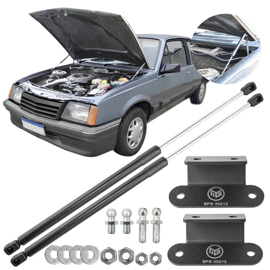 Kit Amortecedor para Capô - Chevrolet Monza 1983 Á 1994