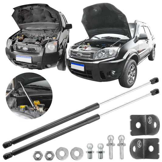Kit Adaptação Amortecedor Capô Ford Ecosport 2008 2009 2010 2011 2012