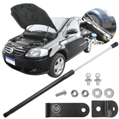 Kit Adaptação Amortecedor Capô - Volkswagen Fox/ Space Fox / Crossfox 2003 04 05 06 07 08 09