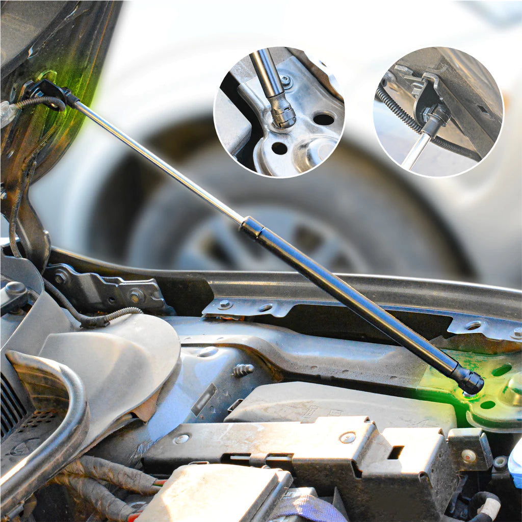 Kit Adaptação Amortecedor Capô - Volkswagen Polo/Virtus 2017 em diante