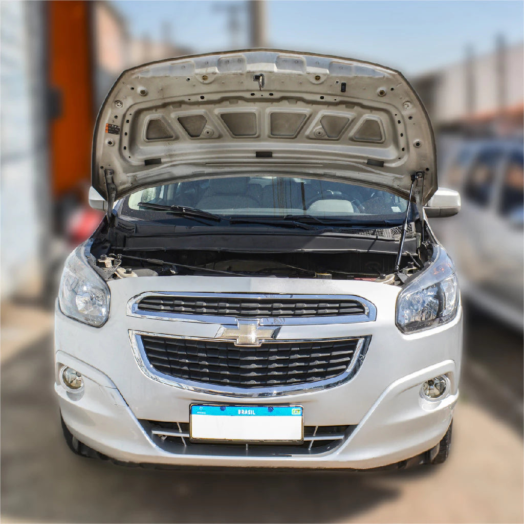 Kit Adaptação Amortecedor Capô - Chevrolet Spin 2013 a 2018