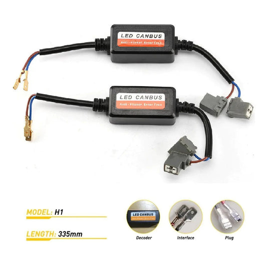 Kit Resistor Canbus Canceller 12v 50w Erro Free - Farol